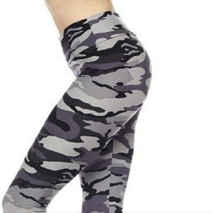 Camo Charcoal High Waisted Leggings.